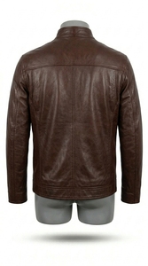 Veste de motard pour homme de qualité supérieure, style streetwear moderne - Product Image 3