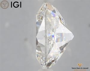 เพชรทรงคุชชั่น พร้อมใบรับรอง IGI น้ำหนัก 3.00 กะรัต เพชร CVD ผลิตในห้องปฏิบัติการ ความสะอาดระดับ VS1 สี E สำหรับจี้หรูหราอันน่าทึ่ง - Product Image 6