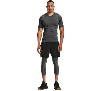 T-shirt de sport pour homme, coupe ajustée, manches courtes, col rond, respirant, à séchage rapide, en spandex/polyester 160 g/m², respectueux de l'environnement - Product Image 1