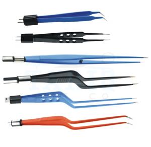 Pinces bipolaires réutilisables pour la chirurgie plastique et reconstructive, couteau chirurgical électrique manuel en acier inoxydable, pinces bipolaires - Product Image 4