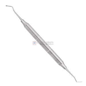 Instrumento Dental de Amalgama de Doble Extremo de Calidad Premium, Número Fig. 1 Herramienta Manual de Acero Inoxidable para Rellenos Dentales Restauradores - Product Image 2