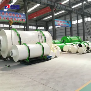 industrial large capacity 1 ton/hour air flow drum dryers for biomass dryer machine