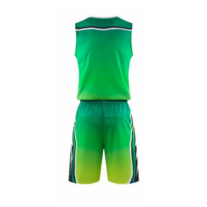 Ensembles de basket-ball pour jeunes de haute qualité avec sublimation personnalisée, tissu en maille polyester respirant, uniforme de basket-ball à séchage rapide pour hommes - Product Image 3