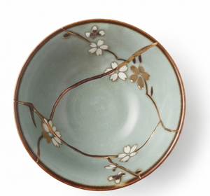 Premium <b>Ceramic</b> Decorative <b>Bowl</b> With Gold Accents Handmade Finish Minimalist Design For Home Decorating - Product Image 2