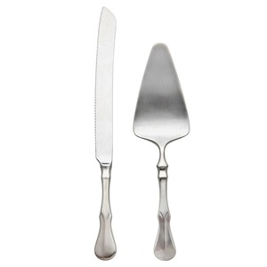 Stainless Steel <b>Cake</b> Server and Knife Set 2-Piece Non-Stick Triangle Shape Hand Wash Only - Product Image 5