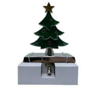 Support de chaussette de Noël en fonte robuste en forme d'étoile, crochet de suspension pour cheminée, idéal pour un décor rustique des fêtes - Product Image 6