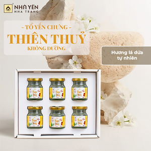Nuova Formula e Gusto Personalizzati Thien <span class=keywords><strong>Thuy</strong></span> Stewed Birds Nest - Pandan senza zucchero (Barattolo di vetro) 6 barattoli x 70 ml - Product Image 5