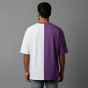 Top Trendy Heavy Weight 210gsm T Shirts Polyester/Cotton Solid Jersey Eco-Friendly Breathable <b>Hip</b> Hop Custom Men's T-Shirt 2026 - Product Image 5