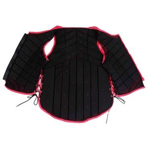 Chaleco de Seguridad Ecuestre Rojo, sin Mangas, con Cierre de Cremallera, Ajustable, Transpirable, Protector Corporal de Neopreno para Montar a Caballo - Product Image 2