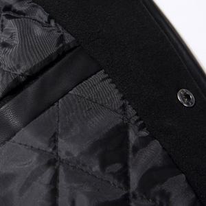 Vente en gros de vestes pour hommes personnalisées OEM ODM mode broderie patch varsity veste classique Bomber manteau Letterman bouton hiver - Product Image 4