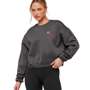 <b>Women</b>’s Casual Sweatshirt Crew Neck Long Sleeve Pullover Soft Fleece Top Custom <b>Clothing</b> Streetwear Fashion Everyday Wear - Product Image 1