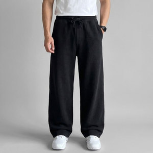 Prix de gros, pantalons de jogging pour hommes en polyester personnalisés, tendance, faible MOQ, séchage rapide - Product Image 3