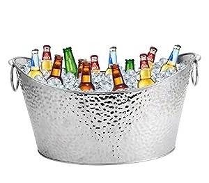 Tina de cerveza Premium con borde de estilo curvo adecuada para múltiples usos, incluyendo fiestas, eventos, bares, hogar y regalos de la India - Product Image 6