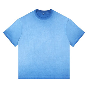 Camiseta personalizada OEM de alta calidad, camisetas de algodón con cuello redondo para hombre, precio de fábrica con etiqueta privada - Product Image 4