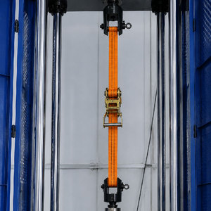Custom Length Durable <b>38mm</b> Orange Polyester Ratchet Tie-Down Straps Steel Buckle Provina Brand 2000kg Break Transportation - Product Image 6