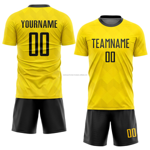 Polyester respirant hommes sport Football maillot Football uniformes ensembles Football porter maillot ensemble personnalisé sublimé plaine adultes - Product Image 1