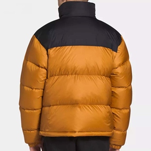 Latest Wholesale High Quality Custom Made High Street Puffer <b>Jacket</b> For MenMen's <b>Jackets</b> With Stand Collar Full <b>Zip</b> Closure - Product Image 1