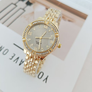 Montre pour femme élégante et luxueuse, édition limitée, cadran en verre et alliage, mouvement à quartz analogique, style antique - Product Image 4