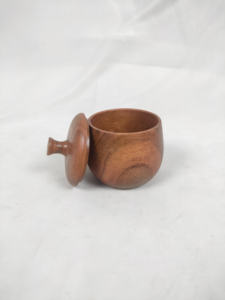 Cuencos de Madera de Acacia Ecológicos Hechos a Mano Estilo Europeo para Servir Ensaladas y Frutas, Tamaño Personalizado, Cuenco Individual para Fiestas, Hecho a Mano con Habilidad - Product Image 3