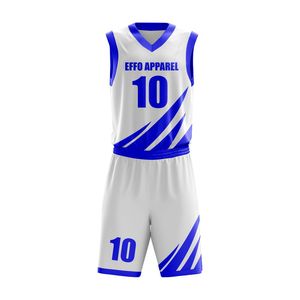 Uniformes de Baloncesto Deportivos al por Mayor, Conjuntos Personalizados con Logotipo Impreso, Calidad Premium, 100% Poliéster, Secado Rápido - Product Image 3