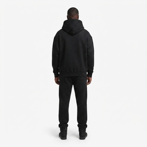Sweat à capuche surdimensionné pour homme, personnalisé, en molleton épais 400 GSM à tissage inversé, respirant, 77-100% coton, durable, à épaules tombantes - Product Image 2