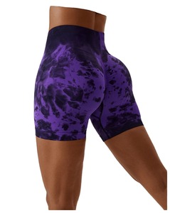 Shorts Deportivos para Mujer, Cintura Alta, Tela Suave, Moldeadores, Elásticos, para Entrenamiento, Fitness, Running, Ciclismo, Gimnasio, Ropa Deportiva - Product Image 1