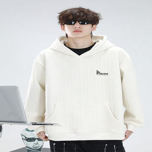 Vente en gros de sweat-shirts à capuche unisexes 100% coton, streetwear de haute qualité, 2 pièces MOQ, tissu en molleton fabriqué au Pakistan - Product Image 6