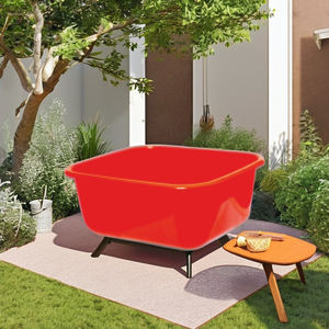 Conteneur d'emballage en plastique PP écologique de qualité alimentaire, carré rouge, personnalisé en usine, pour la crème glacée - Product Image 3