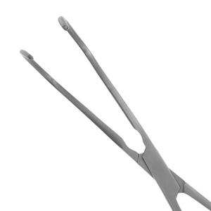 Pinzas para tejidos Babcock, acero inoxidable, anguladas, atraumáticas, para cirugía intestinal, con bloqueo manual de trinquete, CE ISO - Product Image 4