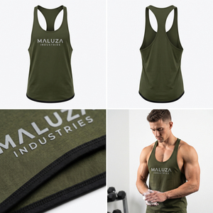 MALUZA INDUSTRIES Wholesale Sublimation <b>Running</b> Training Singlet Lightweight Anti Odor Athletic Sleeveless <b>Vest</b> High Elastic - Product Image 3