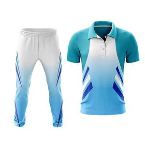 Ensemble d'uniformes de cricket élégants avec maillot ventilé et pantalon flexible, conçus pour un jeu actif - Product Image 5