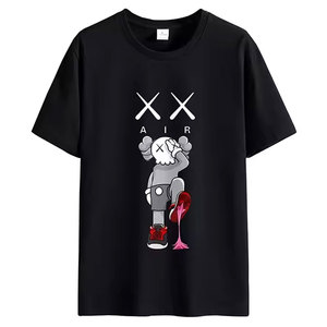 T-shirts à manches courtes de qualité supérieure, séchage rapide, impression 3D personnalisée, nouveau t-shirt respirant à col rond pour hommes - Product Image 1