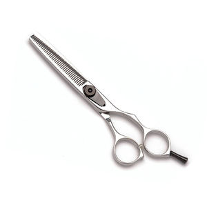 Professional Stainless Steel Thinning Hair Cutting <b>Shears</b> with Adjustable Finger Rest for Hair Dressing - Product Image 1