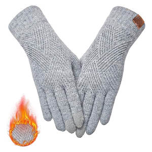 Guantes de invierno con diseño de logotipo personalizado para manos cálidas, guantes de invierno para hombres y mujeres en venta en línea - Product Image 1