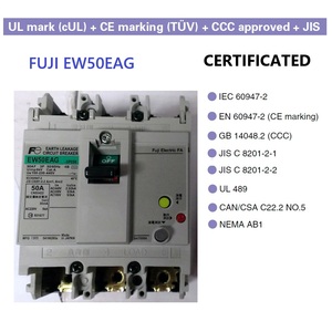 Interruptor Diferencial Fuji Electric EW50EAG 3P 50A de Alto Rendimiento, Serie GTwin ELCB - Product Image 3