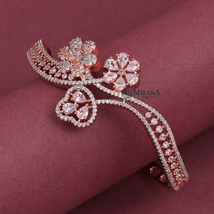 Crystal Flower Twig Bracelet - Product Image 3
