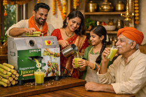 Durable Slim Stainless Steel Sugarcane Juicer <b>Machine</b> Solid Roller Efficient Crushing High Capacity Natural <b>Juice</b> Extraction - Product Image 5