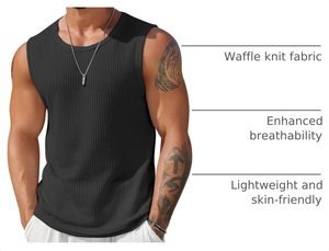 Débardeur de sport pour homme, sans manches, pour la musculation, la course à pied, la remise en forme, léger, respirant, séchage rapide - Product Image 5