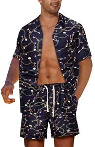 Conjunto de Camiseta y Pantalones Cortos de Algodón 100% Personalizado, Estilo Urbano, de Alta Calidad, para Hombre, Temporada de Verano - Product Image 3