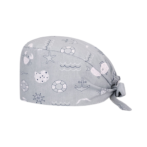 100% Cotton Reusable Unisex <b>Nurse</b> Cap Scrub Hat Bouffant One Size Multi Color Hospital Use - Product Image 5
