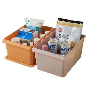 Wide type small size home stackable storage box plastic with lid,plastic storage box for clothes in plastic vietnam manufacturer