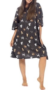 Chemise de nuit ample en jersey de coton pour femme - Product Image 6