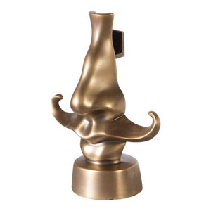 Soporte para Gafas con Diseño de Bigote Creativo, Escultura Moderna de Metal Hecha a Mano, Soporte Geométrico Abstracto para Gafas, para Oficina, Escritorio, Hogar - Product Image 4