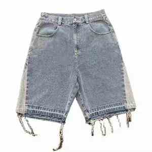 Short en jean pour homme, short en denim pour homme, haute qualité, design et logo personnalisés acceptés - Product Image 6