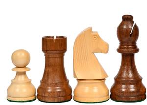 ชุดหมากรุก Staunton รุ่น Tournament Series พร้อมตัวหมากรุกเยอรมัน Knight ทำจากไม้ Sheesham และ Boxwood สูง 3.75 นิ้ว ราคาดีที่สุด - Product Image 6