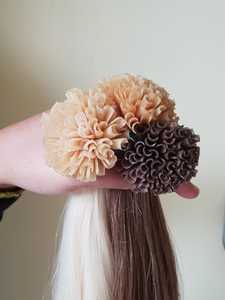 Conseils de kératine Cuticule Alignés Extensions de Cheveux Vierges Remy Pré-collé Machine Double Trame Cheveux Humains Bruts Vietnam quantité minimale de commande 100 Grammes - Product Image 5