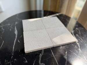 Premium Pearl Cream <b>Marble</b> Coaster Set Natural Stone Finish Elegant Home Decor <b>Coffee</b> <b>Table</b> Protection Tea <b>Coffee</b> and Drink Use - Product Image 2
