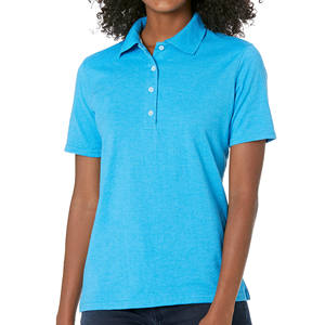 Polo Amarillo de Manga Corta para Mujer, Talla Grande, 100% Algodón, Transpirable, de Alta Calidad, Orientado a la Exportación, Nuevo 2026 - Product Image 5