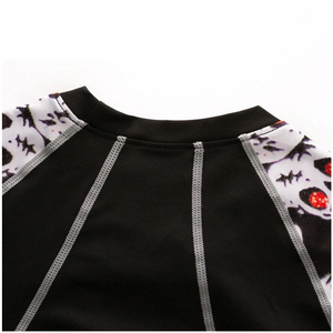 เสื้อรัชการ์ดผู้ชายคุณภาพสูง วัสดุพรีเมียม รุ่นใหม่ล่าสุด ลดราคา / ราคาสมเหตุสมผล ดีไซน์โดดเด่น เสื้อรัชการ์ดผู้ชาย โพลีเอสเตอร์ผสมสแปนเด็กซ์ - Product Image 4
