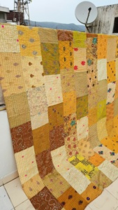 New Arrival Handmade Bohemian Reversible Cotton Kantha <b>Quilts</b> Ethnic Patchwork Bedspread Blanket - Product Image 6